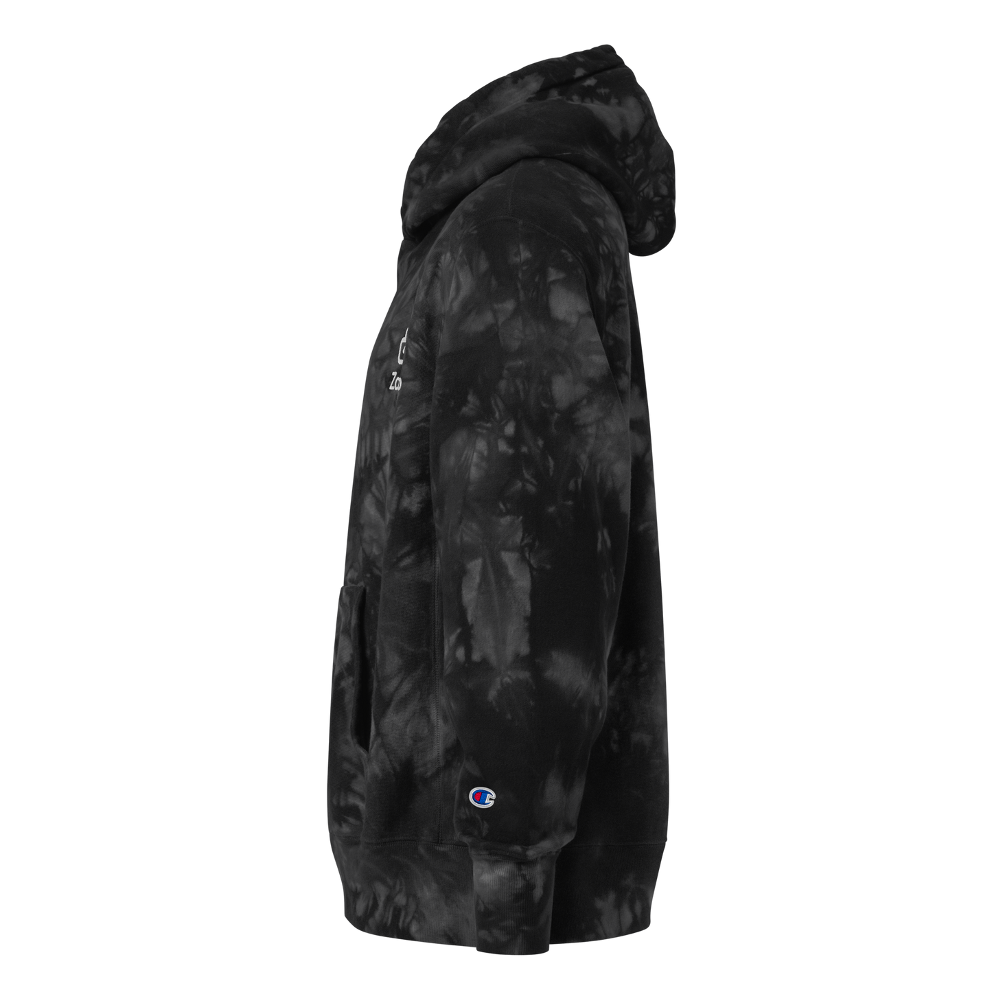 Unisex Zano x Champion tie-dye hoodie