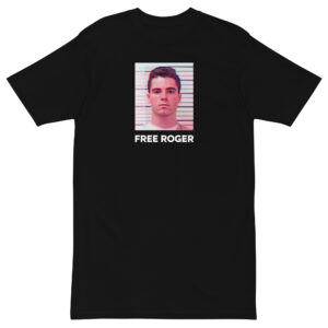 Free Roger Premium Heavyweight tee