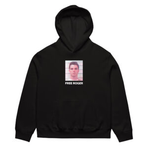 Free Roger Oversized heavyweight hoodie